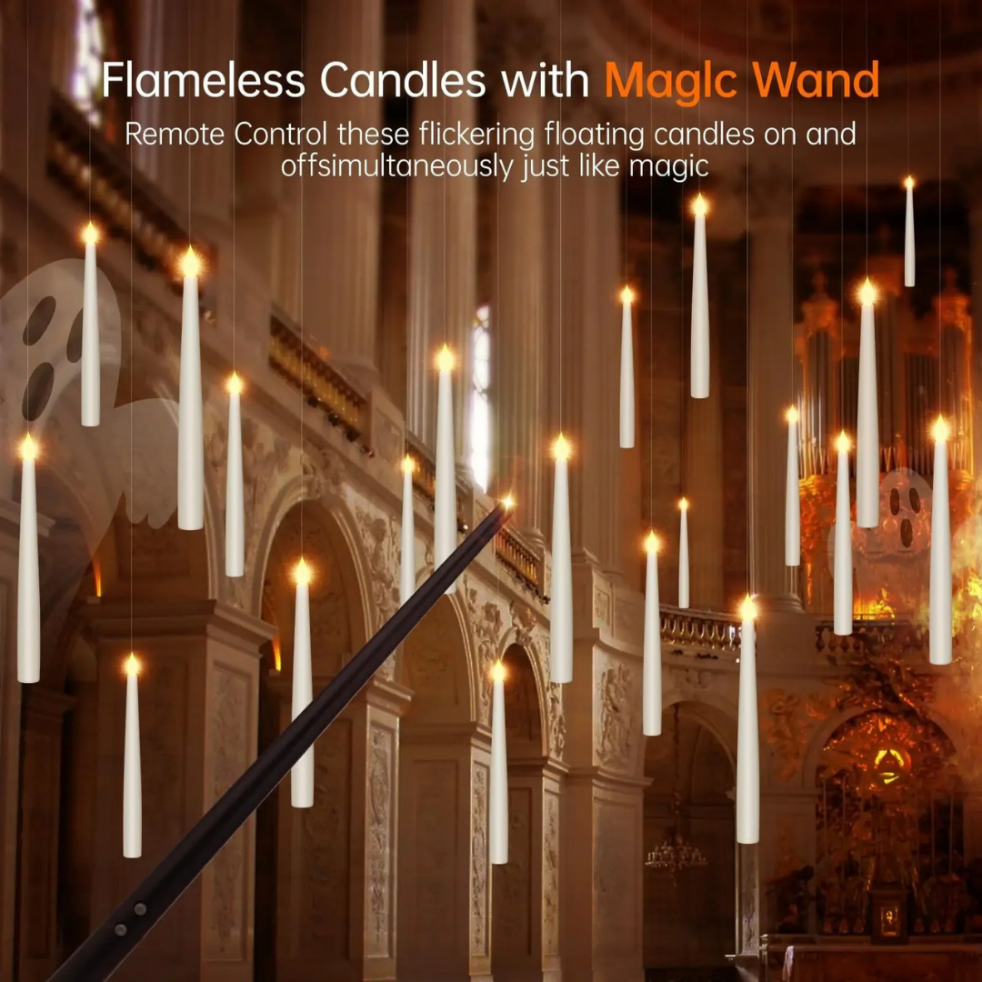 Enchanting Floating LED Candles