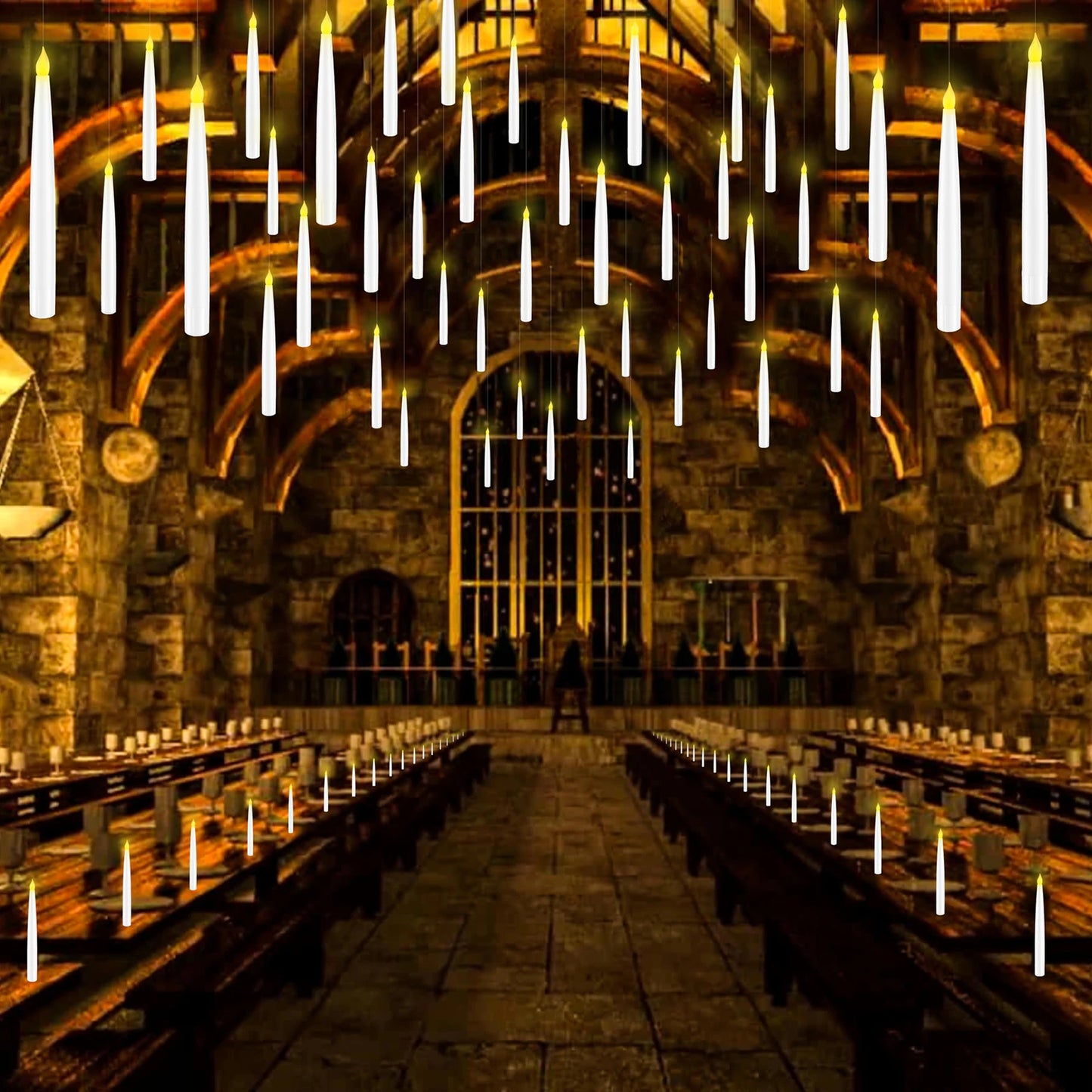 Enchanting Floating LED Candles